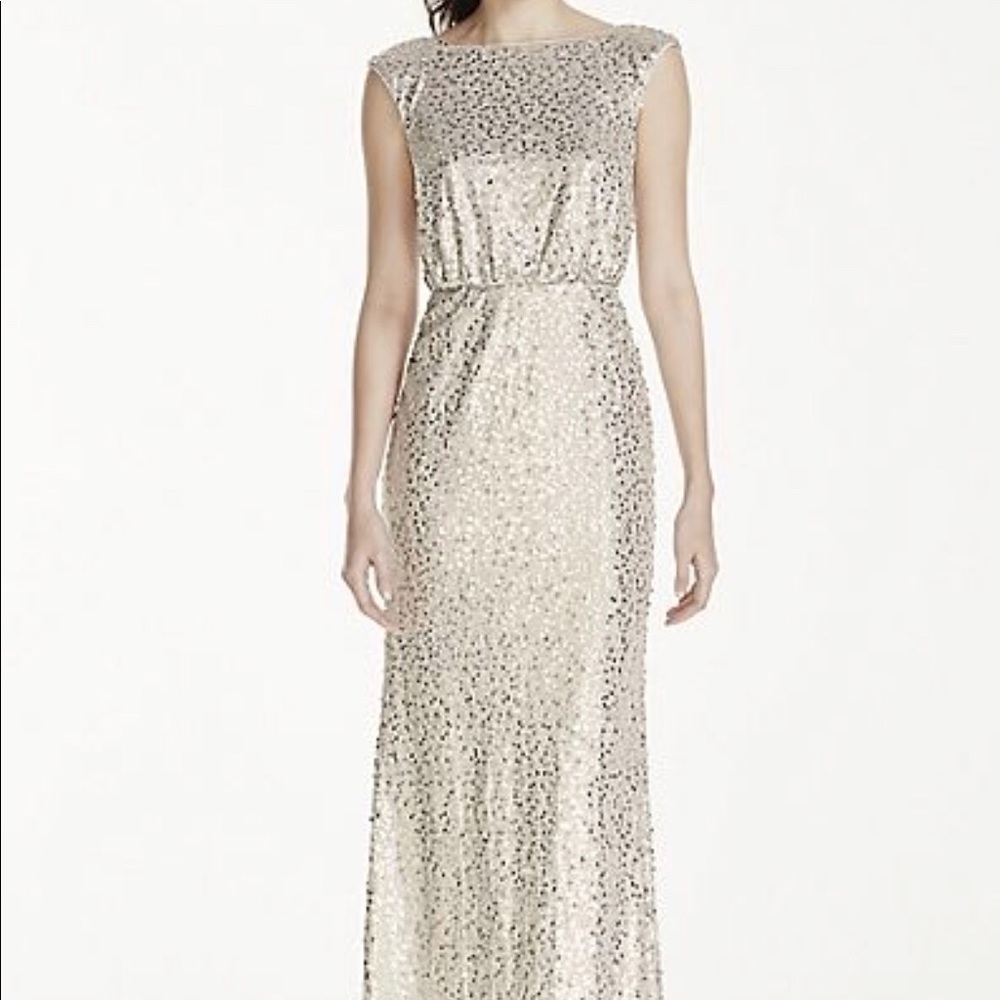 Never Worn - David’s Bridal Sequence Dress